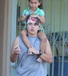 Michael Jackson's sons Prince and Blanket are seen leaving a karate class in Encino before heading over to a mall to do some shopping and then catching a movie in Beverly Hills, California on October 7, 2012.