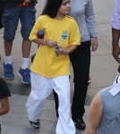 Michael Jackson's sons Prince and Blanket are seen leaving a karate class in Encino before heading over to a mall to do some shopping and then catching a movie in Beverly Hills, California on October 7, 2012.
