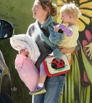 Semi-Exclusive... Rebecca Gayheart Picks Billie Up From Daycare