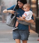 Selma Blair out and about with her baby boy Arthur in Los Angeles, CA on September 29th, 2012.