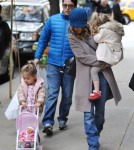 Sarah Jessica Parker and Matthew Broderick Take A Walk With The Girls