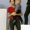 Marion Cotillard Takes Her Son Marcel To The Gucci Paris Masters