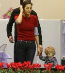 Marion Cotillard Takes Her Son To Paris Masters
