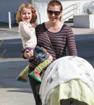 Alyson Hannigan Takes Her Daughters To Breakfast