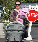 Alyson Hannigan Takes Her Daughters To Breakfast