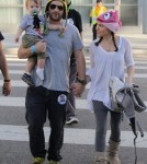 Alyssa Milano And Son Milo Are Big Yo Gabba Gabba Fans!