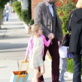 Ben Affleck Takes His Daughters To The Dentist