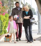 Ben Affleck Takes His Daughters To The Dentist