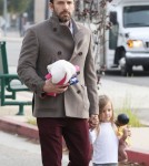 Ben Affleck Takes His Daughters To The Dentist
