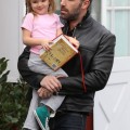 Ben Affleck Takes Seraphina To Breakfast