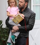 Ben Affleck Takes Seraphina To Breakfast