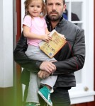 Ben Affleck Takes Seraphina To Breakfast