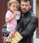 Ben Affleck Takes Seraphina To Breakfast