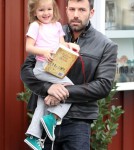 Ben Affleck Takes Seraphina To Breakfast