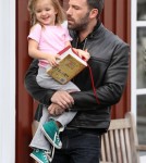 Ben Affleck Takes Seraphina To Breakfast