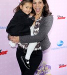 Alessandra Ambrosio and Daughter Anja at SOFIA THE FIRST Disney Channel Premiere