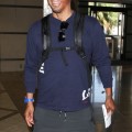 J.R. Martinez Catches A Flight Out Of LAX