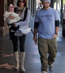 Jack Osbourne and Family Stop At Farmers Market