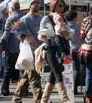 Jack Osbourne and Family Stop At Farmers Market