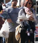 Jack Osbourne and Family Stop At Farmers Market