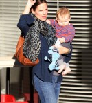 Semi-Exclusive... Jennifer Garner Takes Samuel To See The Doctor