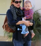 Semi-Exclusive... Jennifer Garner Takes Samuel To See The Doctor