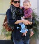 Semi-Exclusive... Jennifer Garner Takes Samuel To See The Doctor