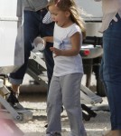Exclusive... Jennifer Garner Takes A Break With Samuel & Seraphina