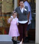 Jennifer Garner Picks Violet Up From School