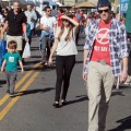 Johnny Knoxville Takes His Kids To The Farmers Market