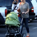 Family Fun Day for Katherine Heigl, Hubby Josh and New Baby Adalaide!