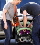Family Fun Day for Katherine Heigl, Hubby Josh and New Baby Adalaide!