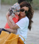 Kourtney Kardashian Takes Penelope To The Beach