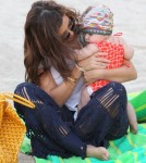 Kourtney Kardashian Takes Penelope To The Beach
