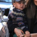 Miranda Kerr & Flynn Step Out In New York