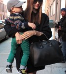 Miranda Kerr & Flynn Step Out In New York