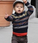 Miranda Kerr Takes Flynn Out In New York
