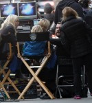 Naomi Watts & Her Son Samuel Visit Liev Schreiber On Set