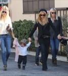 Rachel Zoe & Rodger Berman Take Son Skyler To Lunch