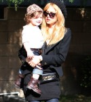 Rachel Zoe & Rodger Berman Take Son Skyler To Lunch
