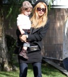 Rachel Zoe & Rodger Berman Take Son Skyler To Lunch