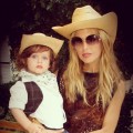 Rachel Zoe & Skyler Halloween Cowboy