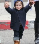 Rachel Zoe Shops With Son Skyler In Beverly Hills