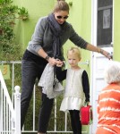 Rebecca Gayheart Picks Up Daughter Billie from School