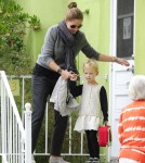 Rebecca Gayheart Picks Up Daughter Billie from School