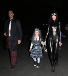 Semi-Exclusive... Rupert Sanders and Liberty Ross Celebrate Halloween with the Kids