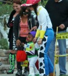 Sandra Takes Louis Trick Or Treating