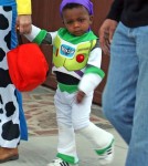 Sandra Takes Louis Trick Or Treating