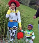 Sandra Takes Louis Trick Or Treating