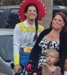 Sandra Takes Louis Trick Or Treating